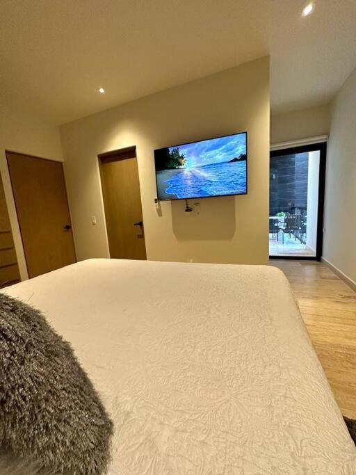 2 Beds Pool View Modern Apt/parking, Gym, Rooftop - 405 Musa Playa del Carmen