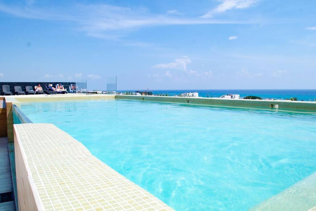 2 Beds Pool View Modern Apt/parking, Gym, Rooftop - 405 Musa * Playa del Carmen