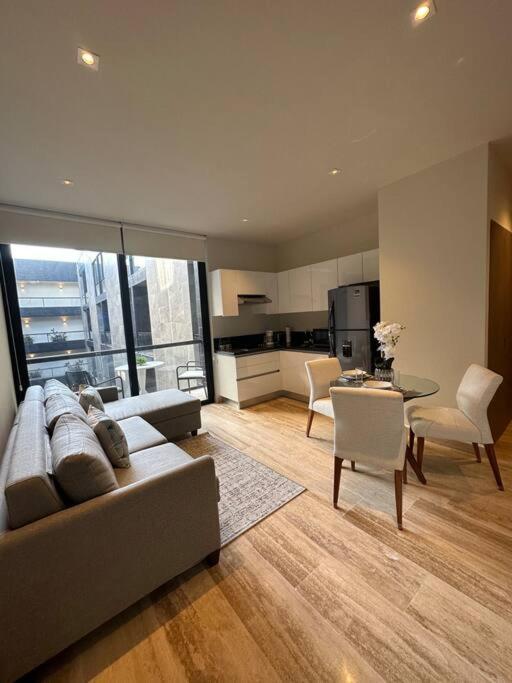 2 Beds Pool View Modern Apt/parking, Gym, Rooftop - 405 Musa * Playa del Carmen