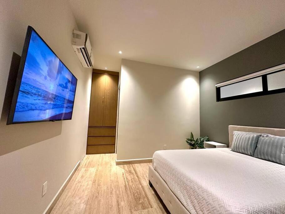 Apartamento 2 Beds Pool View Modern Apt/parking, Gym, Rooftop - 405 Musa Playa del Carmen