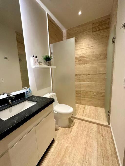 2 Beds Pool View Modern Apt/parking, Gym, Rooftop - 405 Musa Apartamento Playa del Carmen