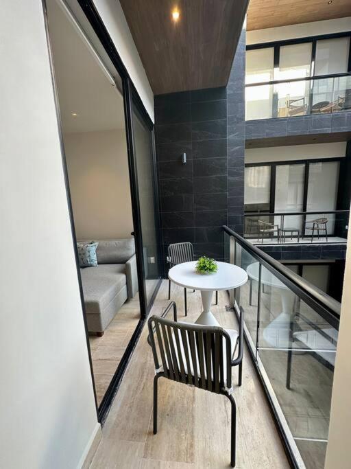 2 Beds Pool View Modern Apt/parking, Gym, Rooftop - 405 Musa Playa del Carmen